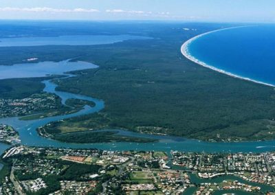 aerial photo noosa